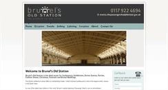 Desktop Screenshot of brunels-old-station.co.uk
